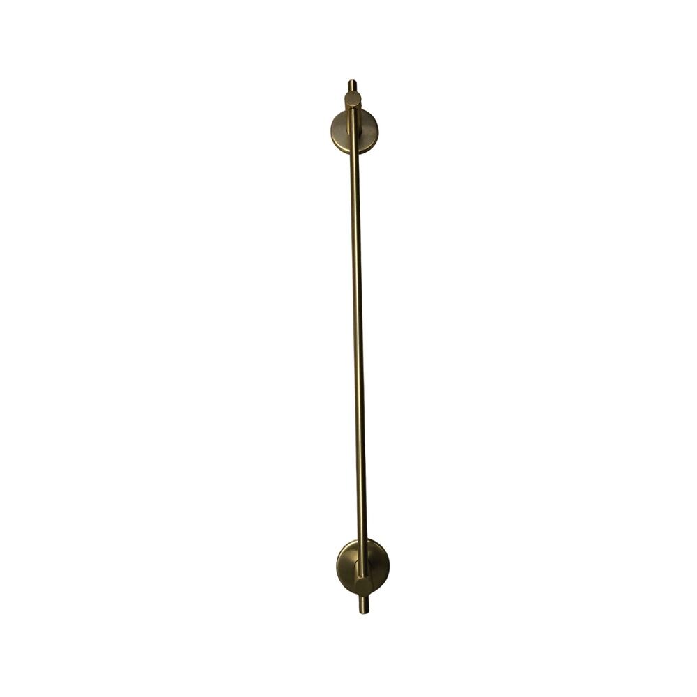 Modern Brush Gold 21" Hand Towel Bar Wall Mounted Stainless Steel Bath Shower
